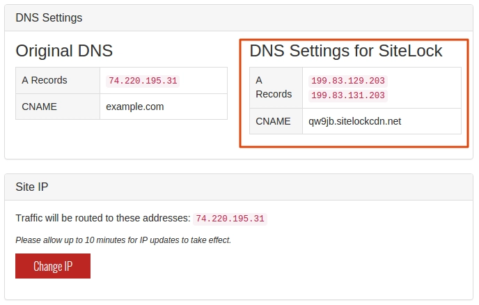 Configuration DNS