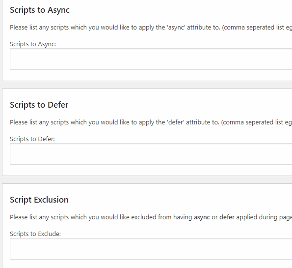 Async Javascript ausschließen