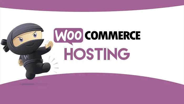 Woocommerce hosting med woo-logotyp