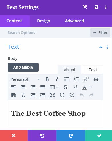 styling options for divi