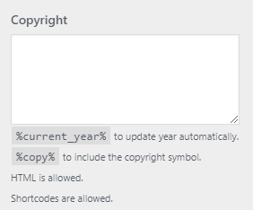 módulo de derechos de autor