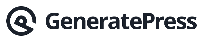 Logotipo do GeneratePress