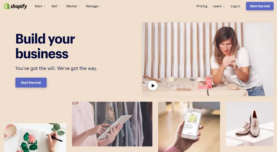 Shopify, piattaforma e-commerce