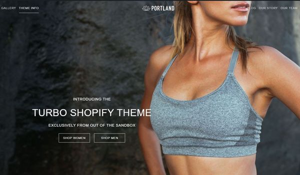 Portland shopify theme