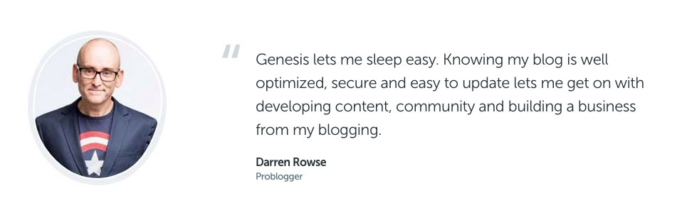 Darren Rowse Problogger Testimonial