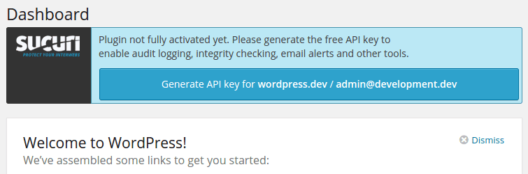 générer une clé API