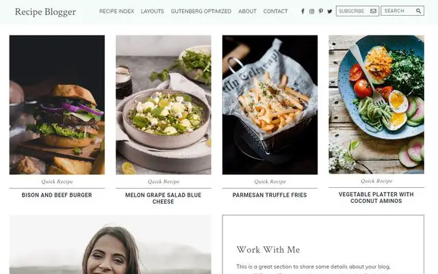 StudioPress Food-Blogger
