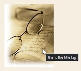 image title tag
