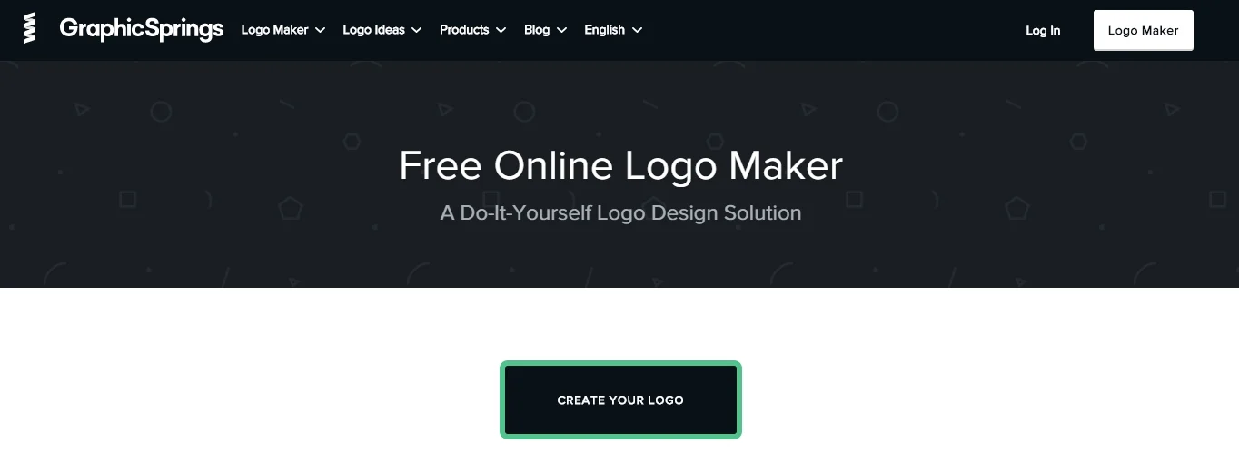 Graphic Springs criador de logotipo