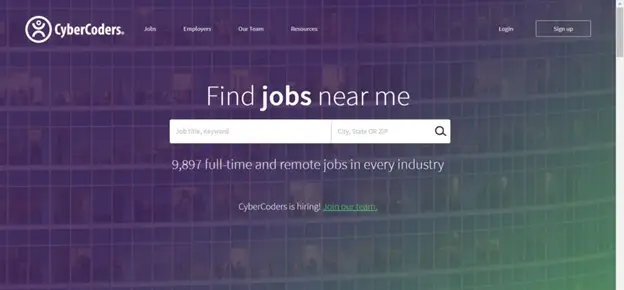 cybercoders - another developer search engine