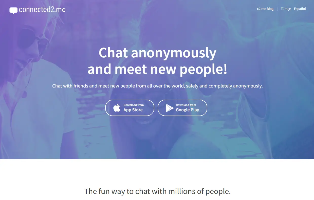 Connected2 - chat anonymt