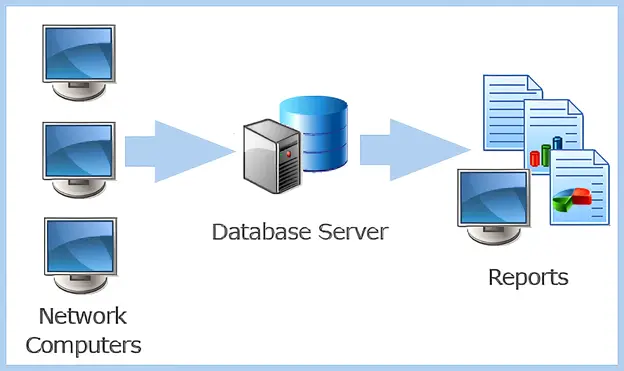 Serveur de base de données - un type courant de serveur