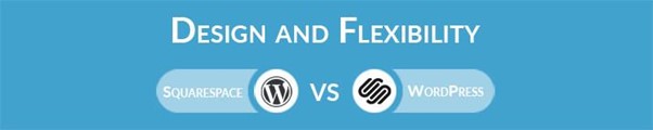 Design e flexibilidade - squarespace vs wordpress
