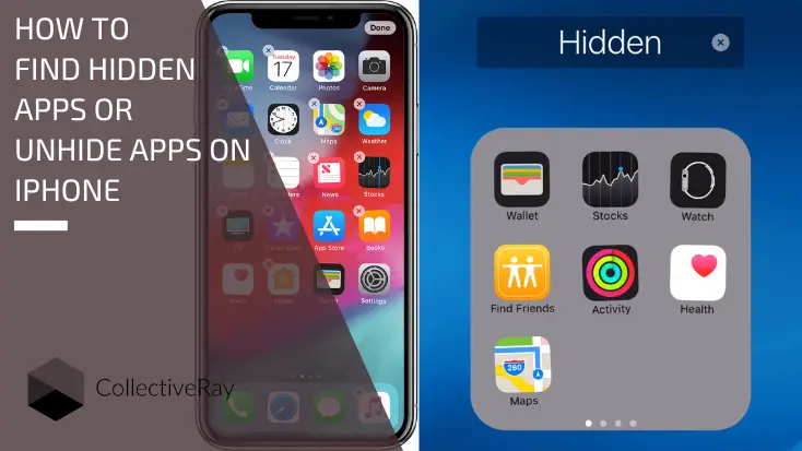 how to find hidden apps on iphone or unhide