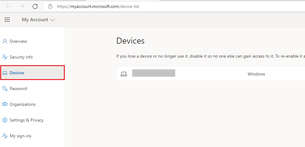 ms connected devices