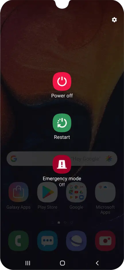 Reinicie el teléfono Android en modo seguro