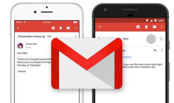 Actualizar la aplicación de Gmail
