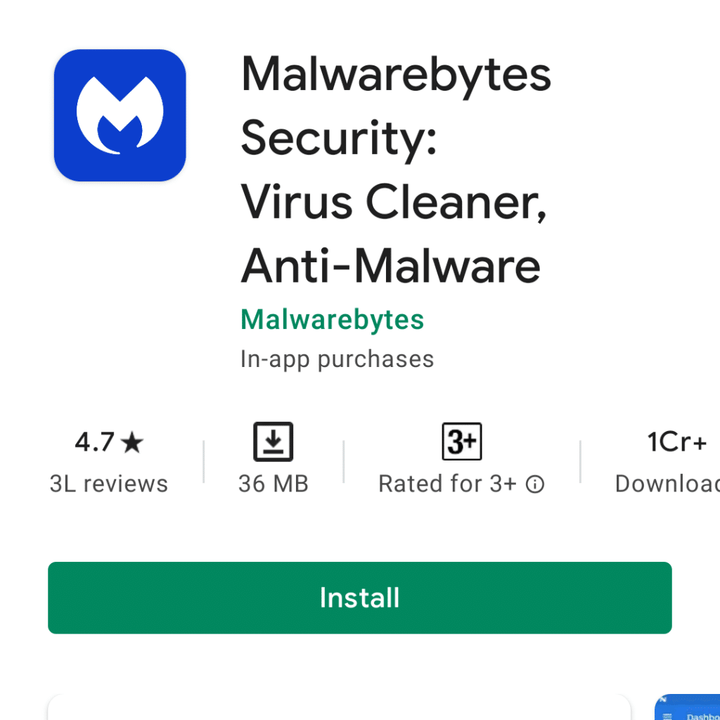 malwarebytes fyrir Android