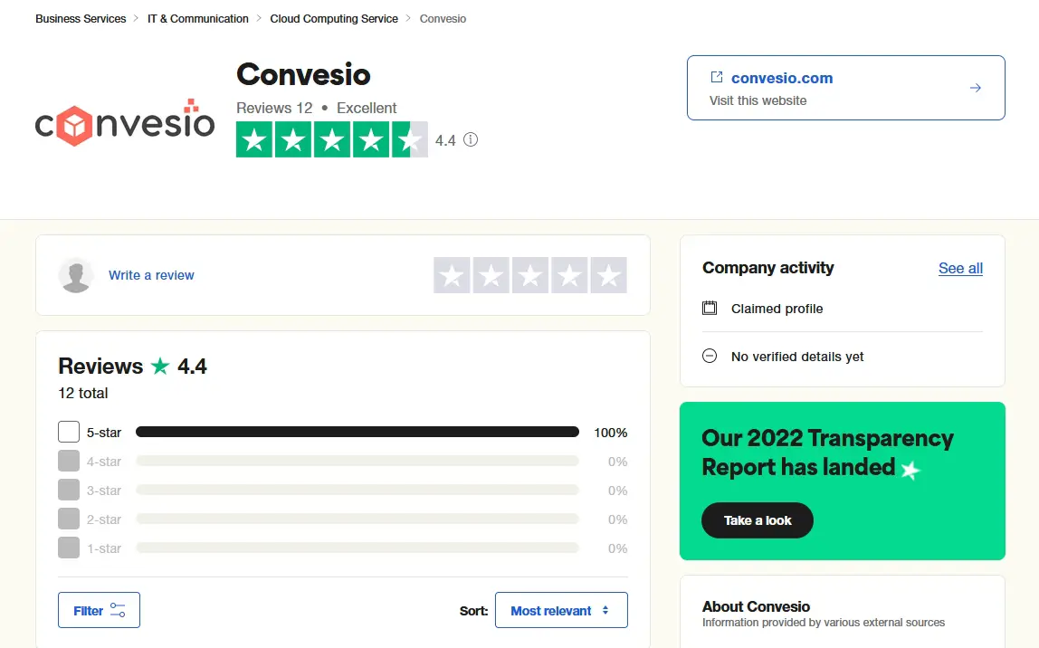 Convesio reviews