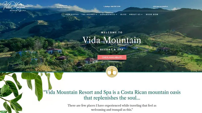 Vida Mountain Resort and Spa