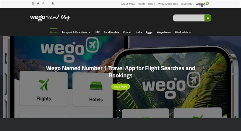 Wego Travel -blogi