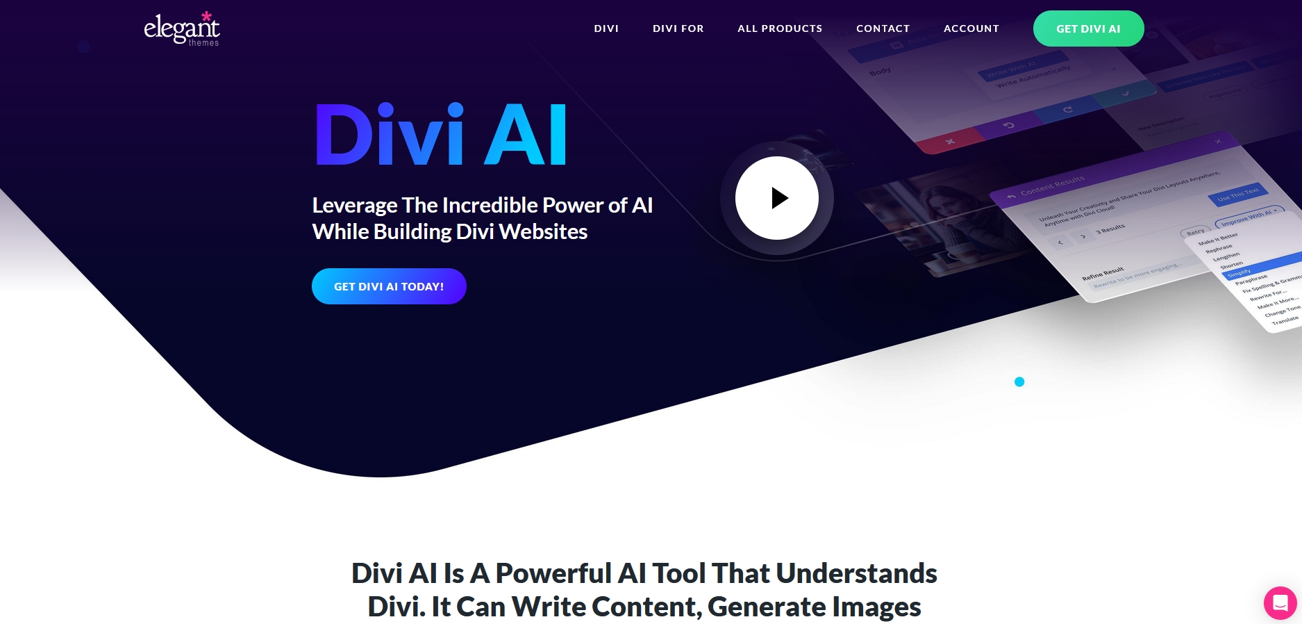 What is Divi AI