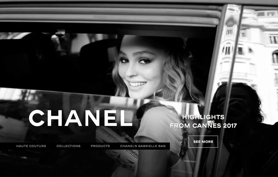 Chanel minimalistiske billeder