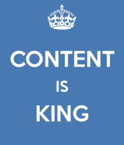 el contenido es el rey