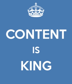 conteúdo é rei