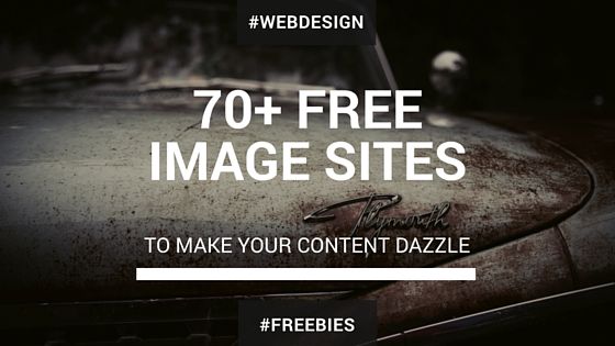 70 sites d'images gratuits