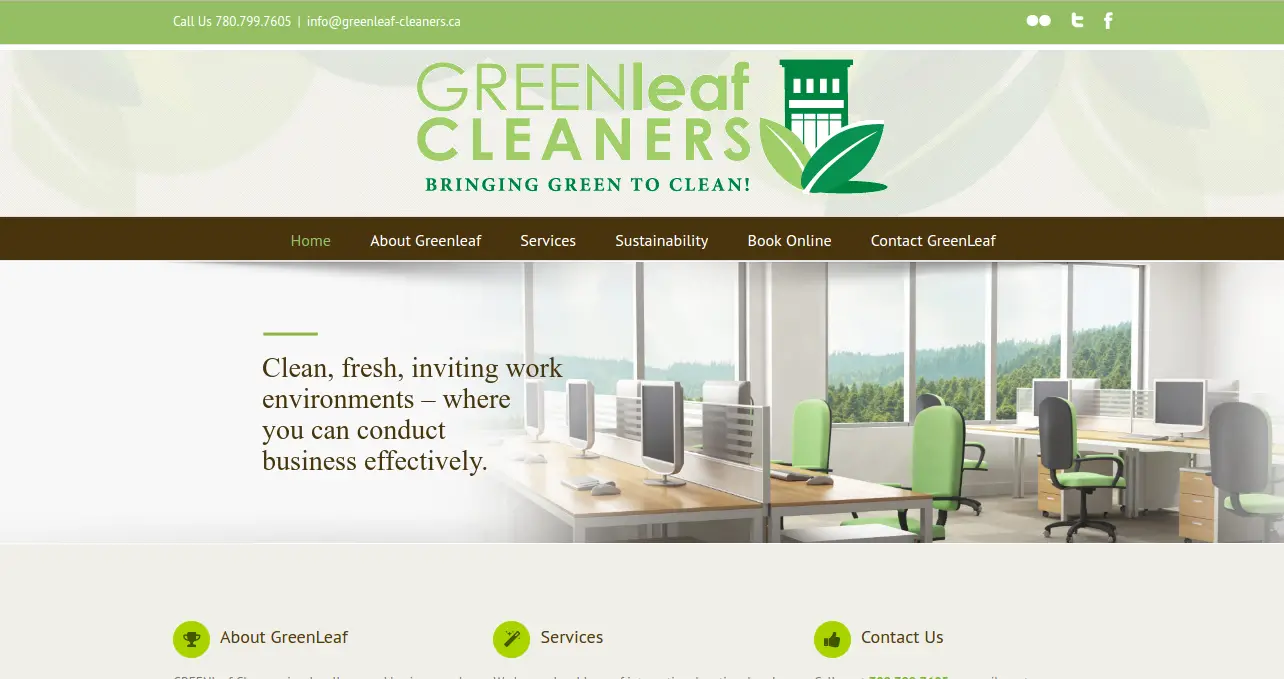 Limpiadores de hojas verdes
