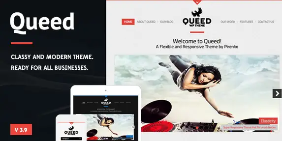 Queed WordPress-thema