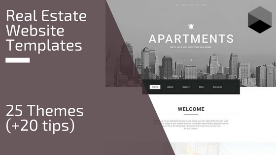 Real estate website templates