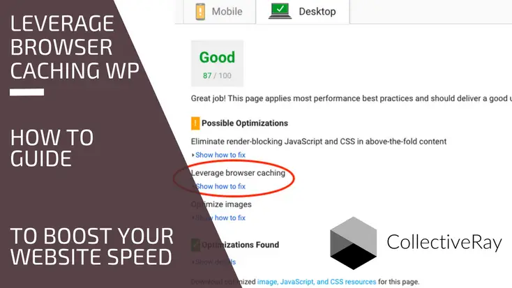 How to Leverage browser caching WordPress