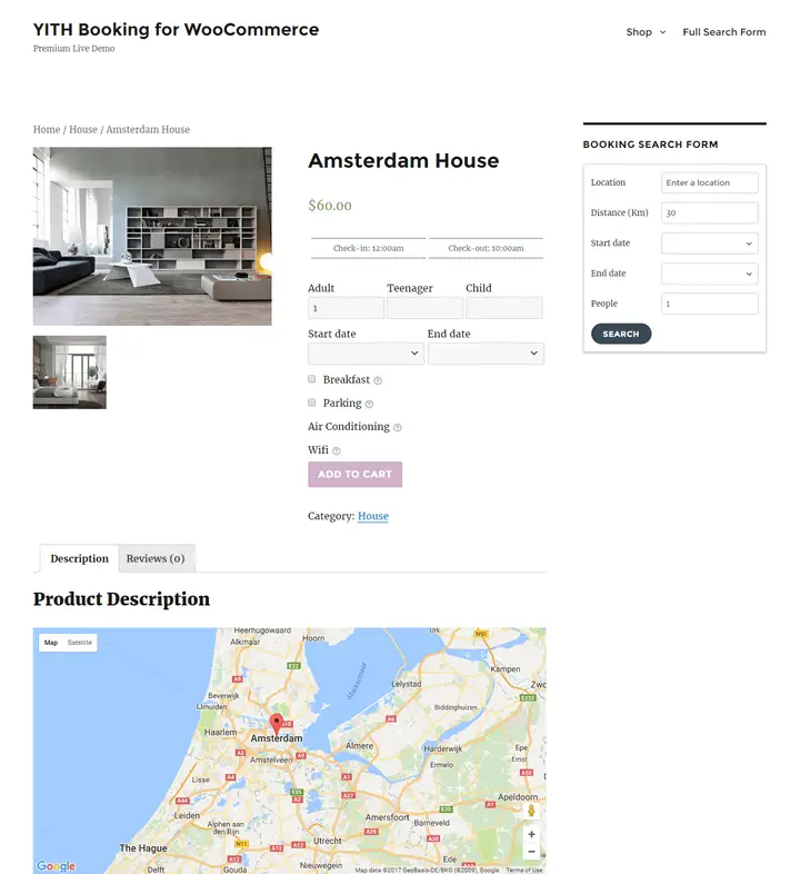 Yith Booking voor WooCommerce