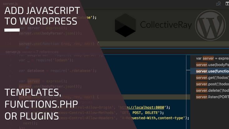 Fügen Sie Javascript zu WordPress hinzu