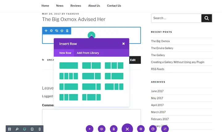 Divi frontend tengi