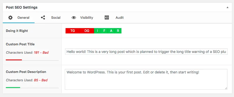 Le framework SEO