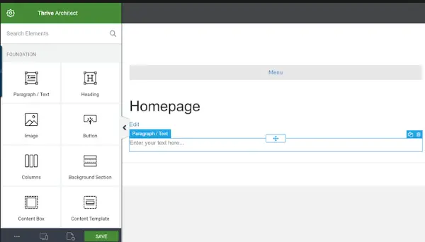 Page builder