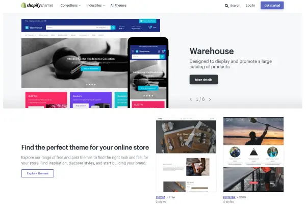 Shopify temaer