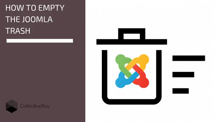 joomla empty trash