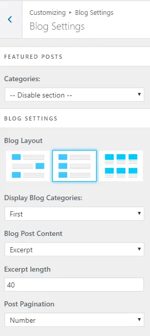 Section blog
