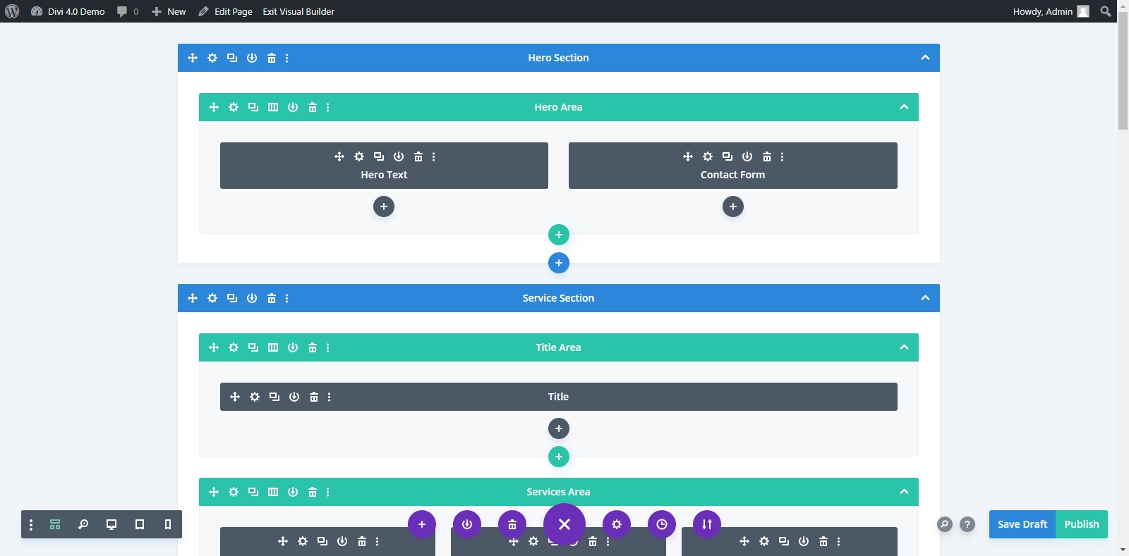 09.new Divi éditant un backend de blog