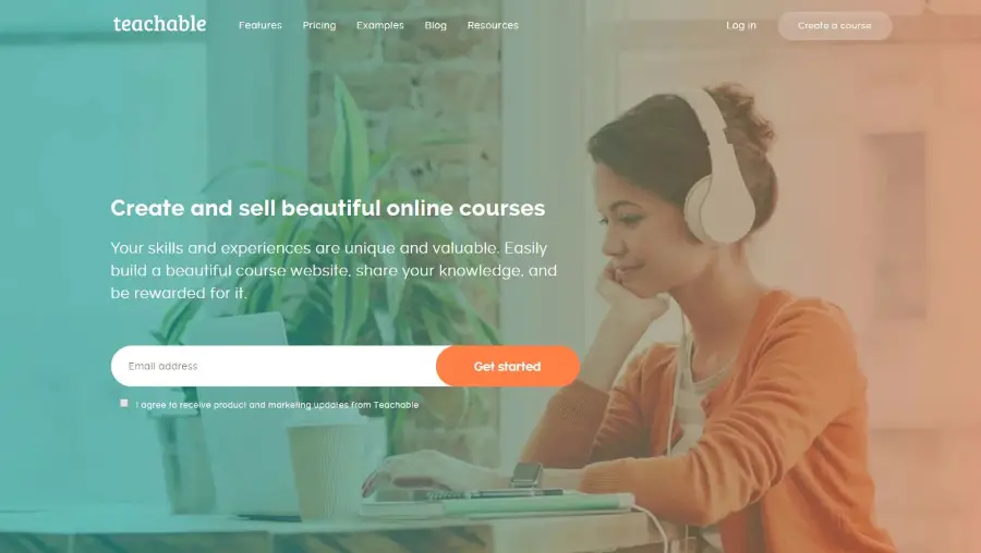 Teachable Online kurs LMS granskning