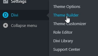 nouveau menu