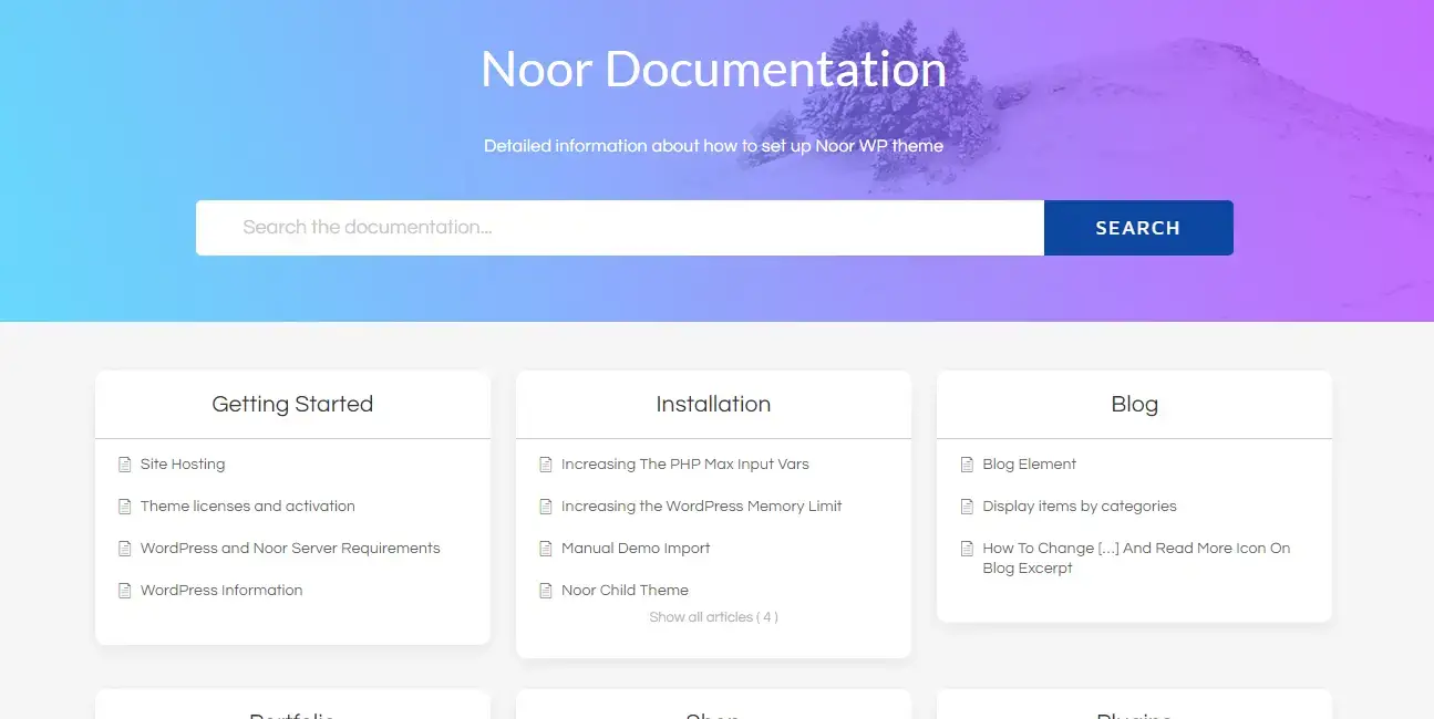 Documentation