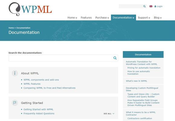 WPML stuðningur og skjöl