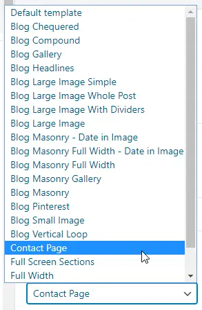 custom page templates
