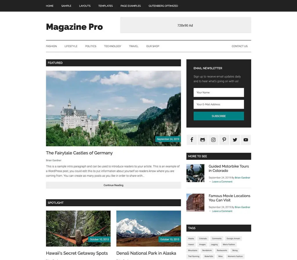 magazine pro