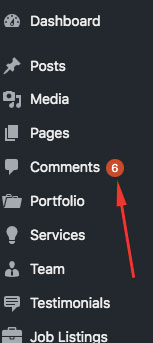 comments moderation queue